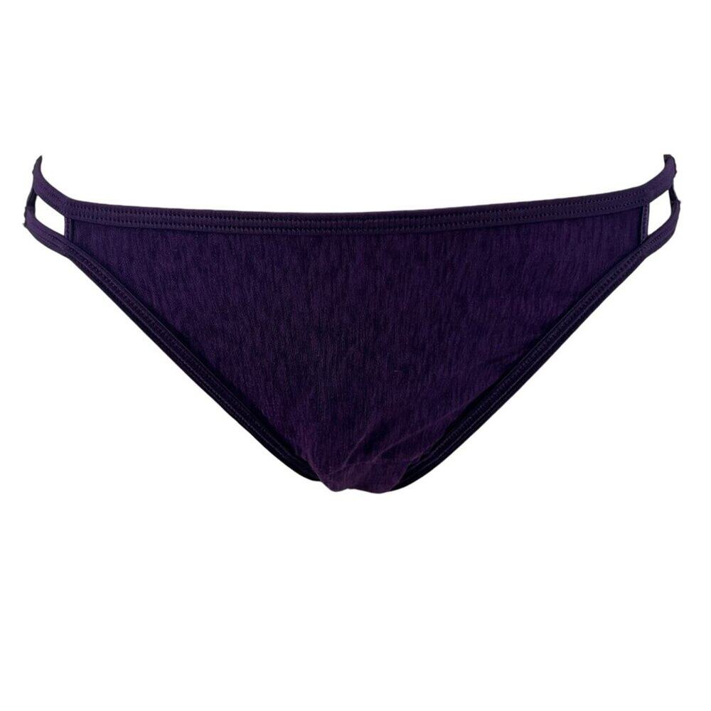 Vanity Fair 18108 Illumination String Bikini Panties Plum Purple Size 6